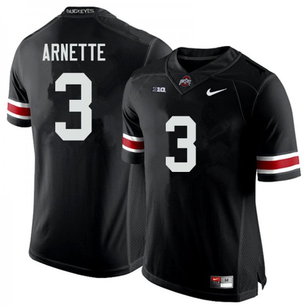 Ohio State Buckeyes #3 Damon Arnette Men Stitched Jersey Black